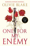Front cover of the book 'One for my enemy' by Olivie Blake.
