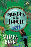 Front cover of the book 'Niyogi Books Murder In The Jungle: A Mystery Hounder Adventure' by Sutapa Basu.