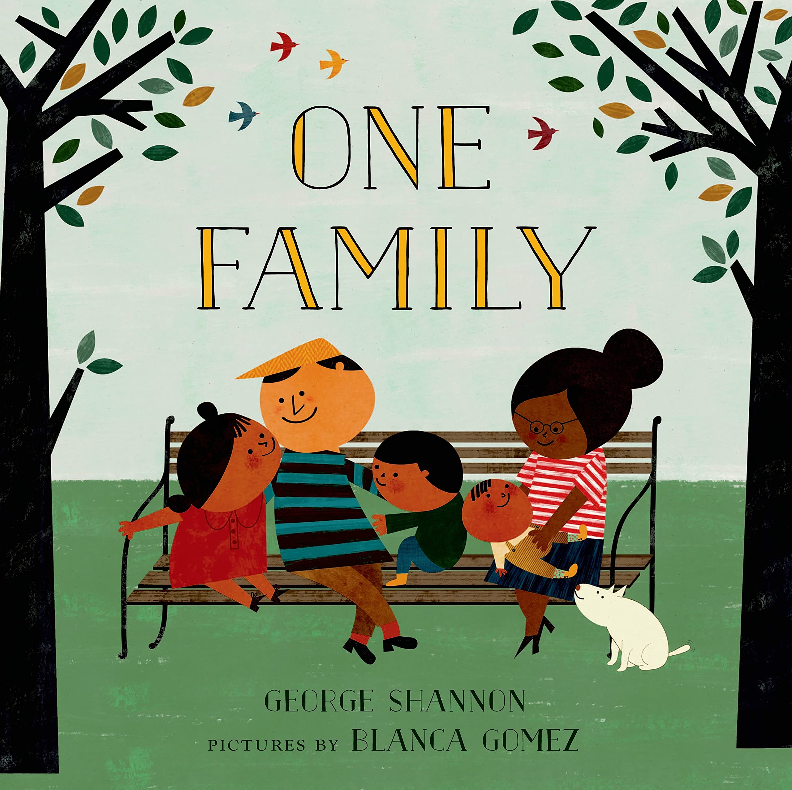 Front cover of the book 'One Family' by George Shannon, Blanca Gomez.
