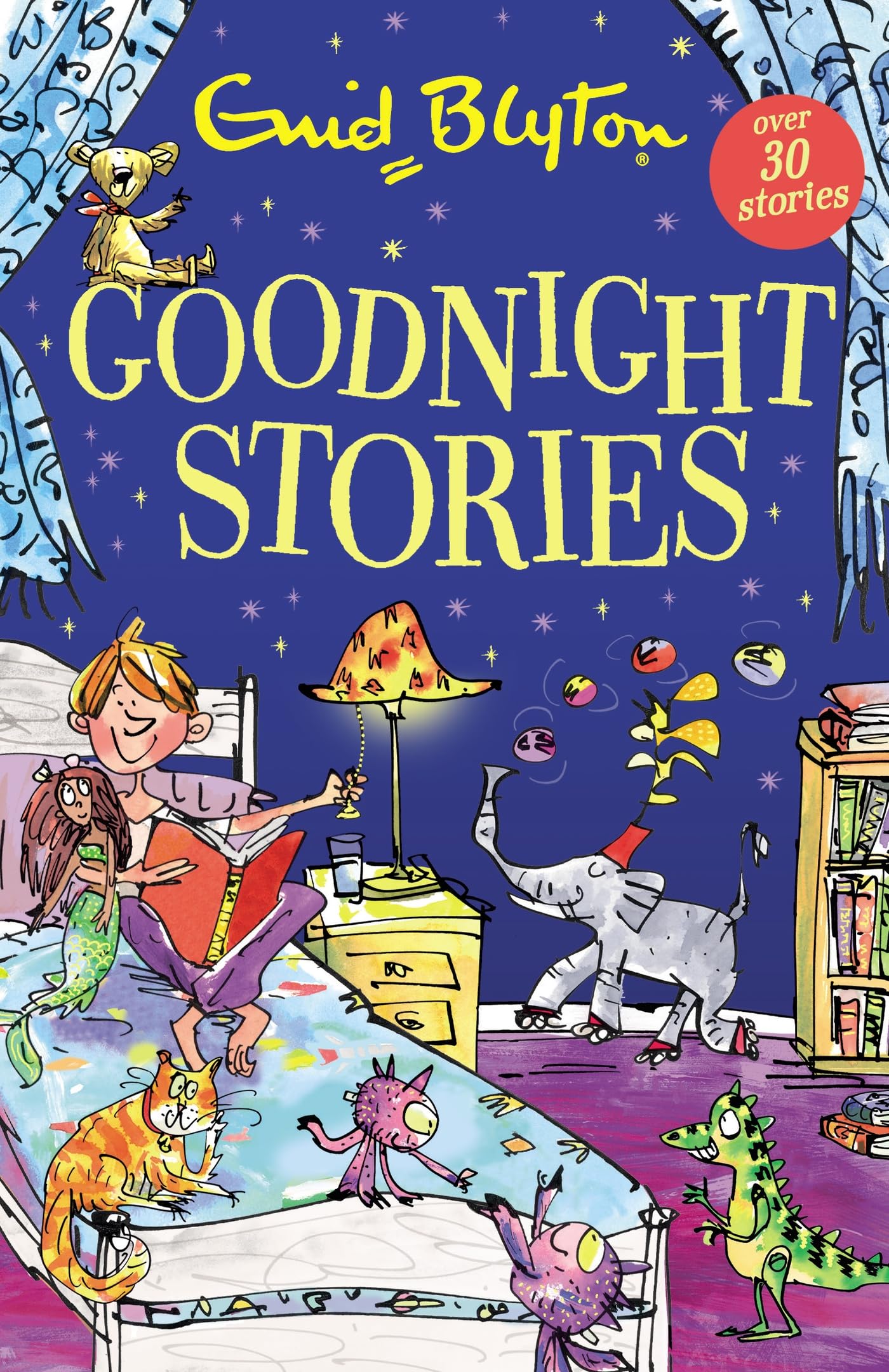 Front cover of the book 'Goodnight Stories' by Blyton, Enid.