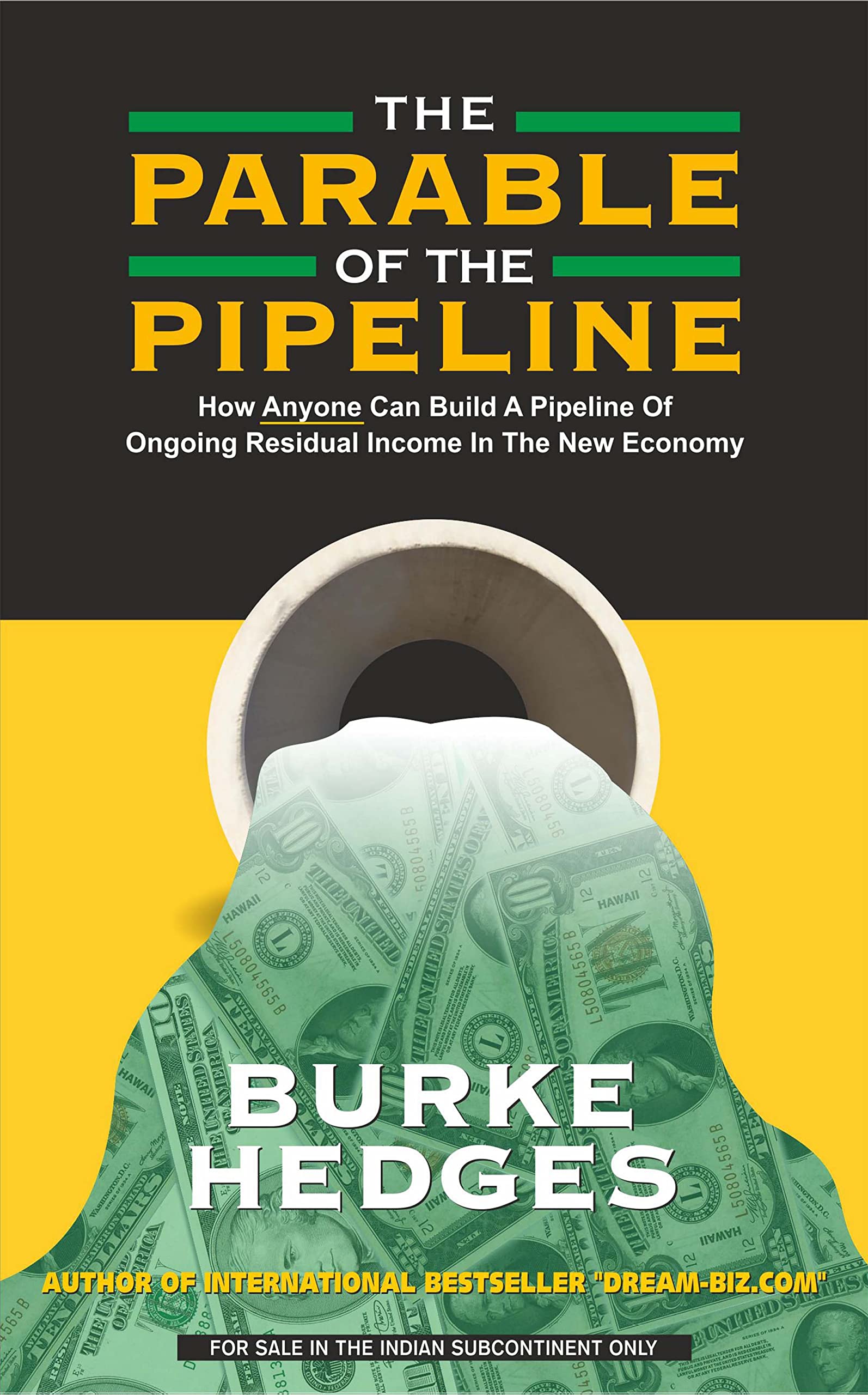 Front cover of the book 'The Parable Of Pipiline' by Burke Hedges.