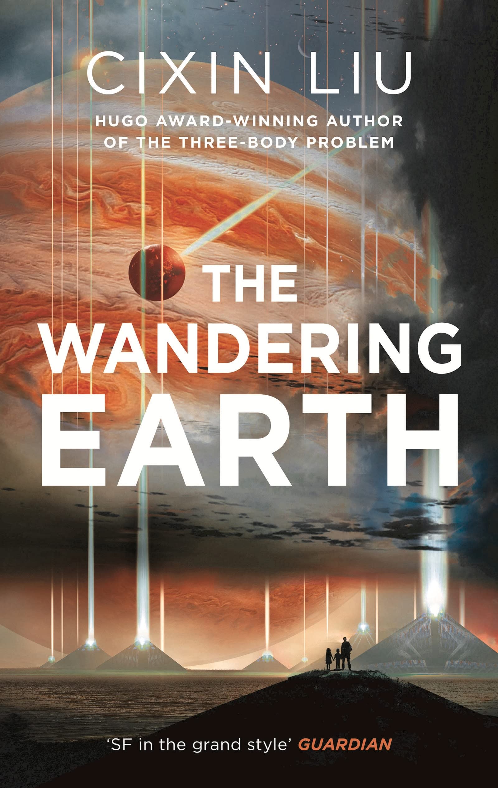 Front cover of the book 'The wandering earth' by Cixin Liu.