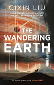 Front cover of the book 'The wandering earth' by Cixin Liu.