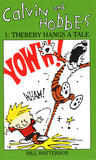 Front cover of the book 'Calvin and Hobbes 1: Thereby Hangs a Tale' by Watterson Bill.