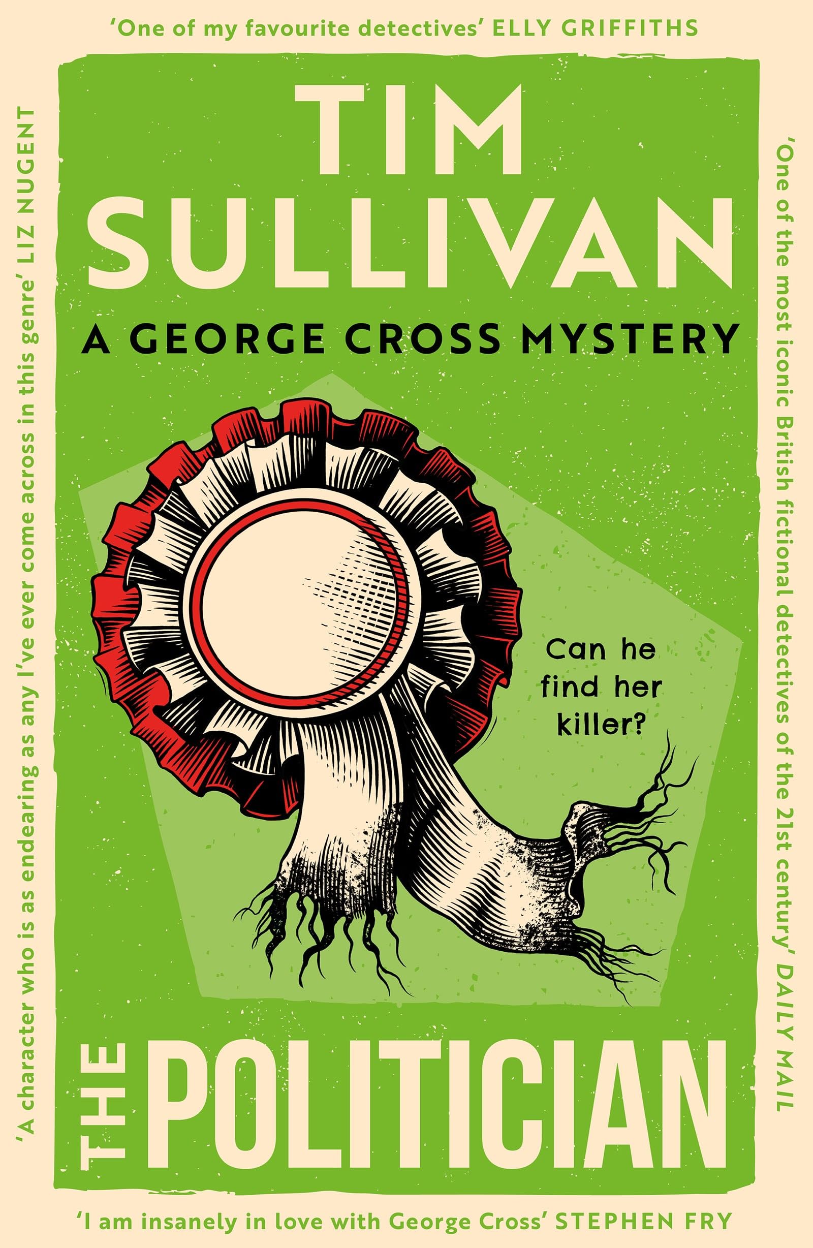Front cover of the book 'The Politician' by Tim Sullivan.