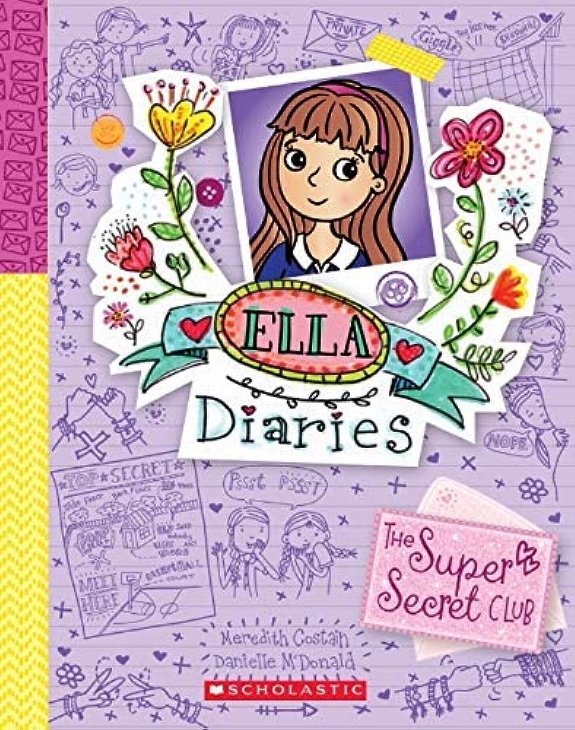 Front cover of the book 'The Super-Secret Club' by Meredith Costain.