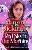 Front cover of the book 'Red Sky in the Morning' by Margaret Dickinson.