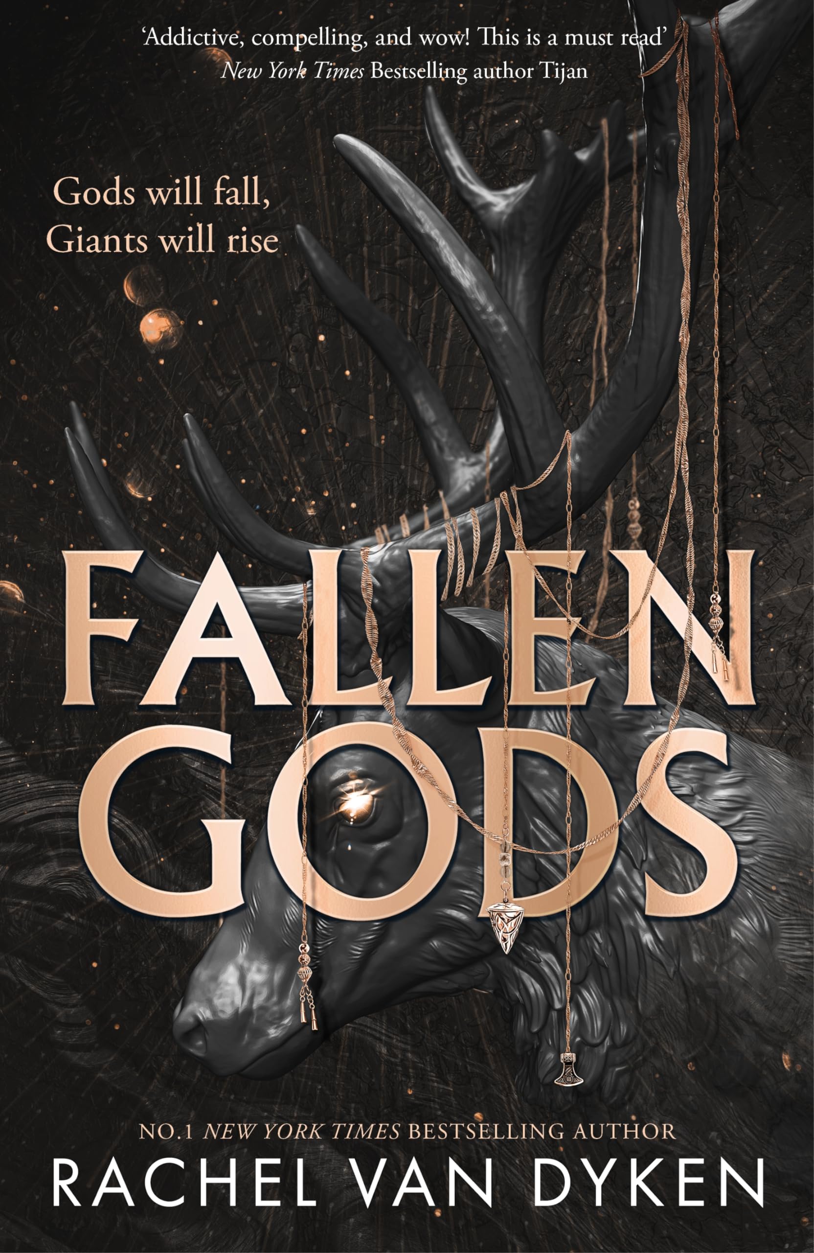 Front cover of the book 'Fallen gods (International Edition)' by Rachel Van Dyken.