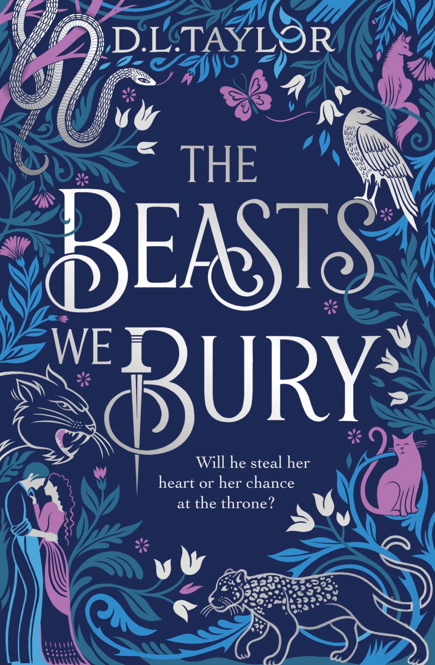 Front cover of the book 'The Beasts We Bury' by D. L. Taylor.