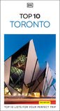 Front cover of the book 'DK Top 10 Toronto: Top 10 lists for your perfect trip, plus an all-weather folded map (Pocket Travel Guide)' by DK Travel.
