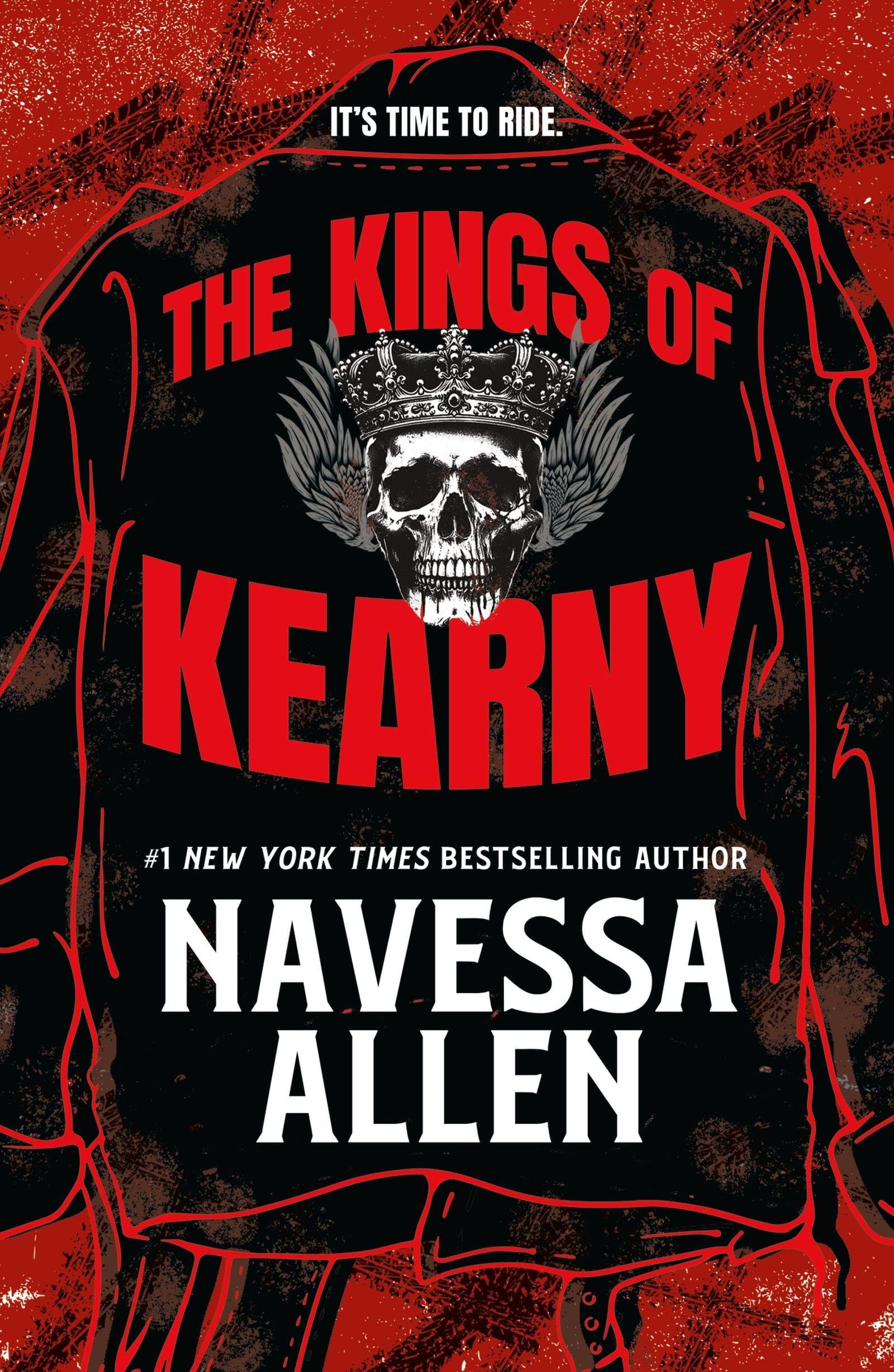Front cover of the book 'The Kings of Kearny' by Navessa Allen.