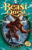 Front cover of the book 'Arcta the Mountain Giant: Series 1 Book 3 (Beast Quest)' by Blade Adam.