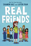 Front cover of the book 'Real Friends' by Shannon Hale.