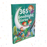 Front cover of the book '365 Goodnight Stories' by Pegasus.