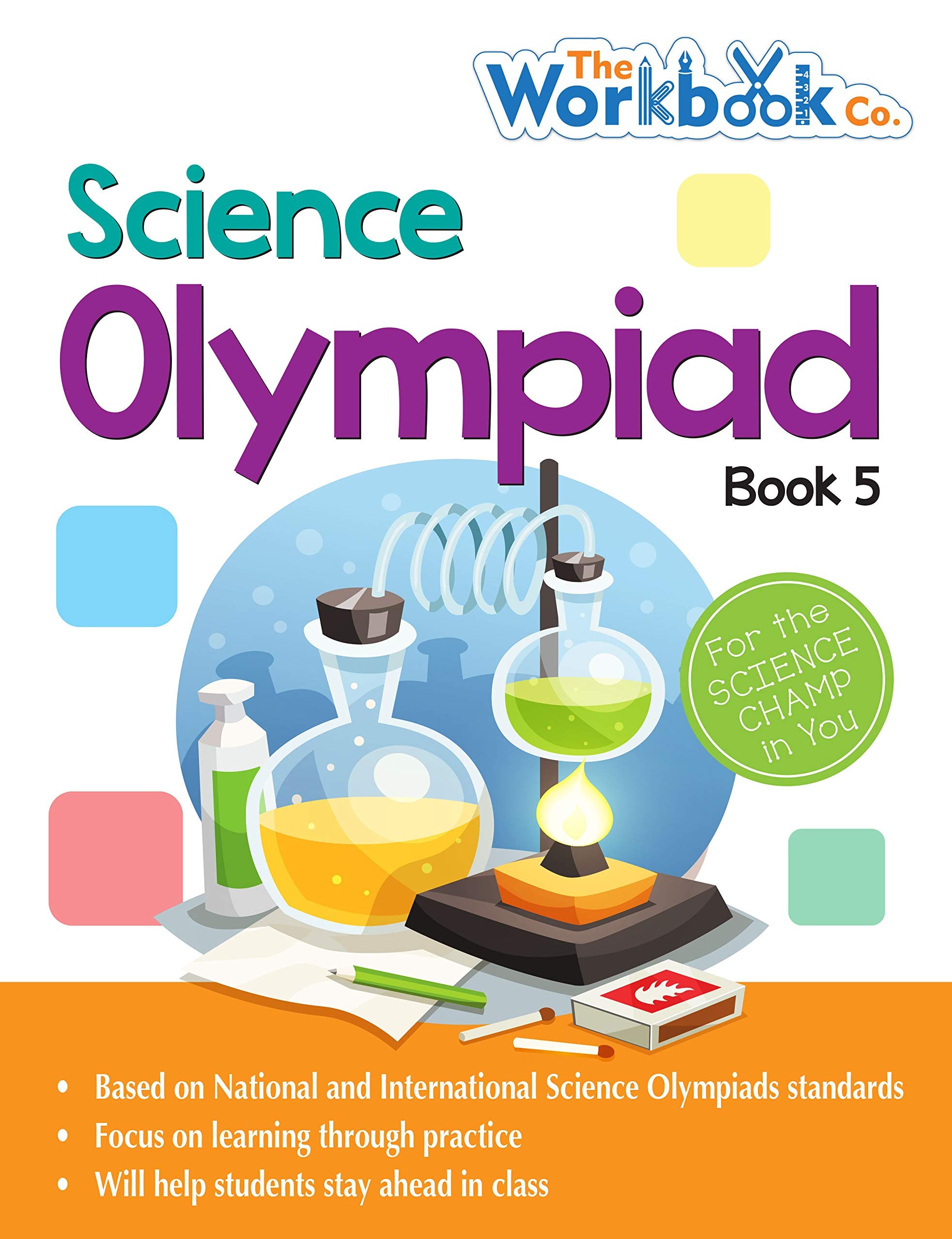 Front cover of the book 'Science Olympiad 5' by Pegasus.
