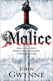 Front cover of the book 'Malice' by John Gwynne.
