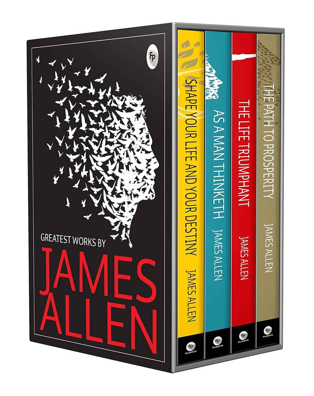 Greatest Works by James Allen (Set of 4 Books)