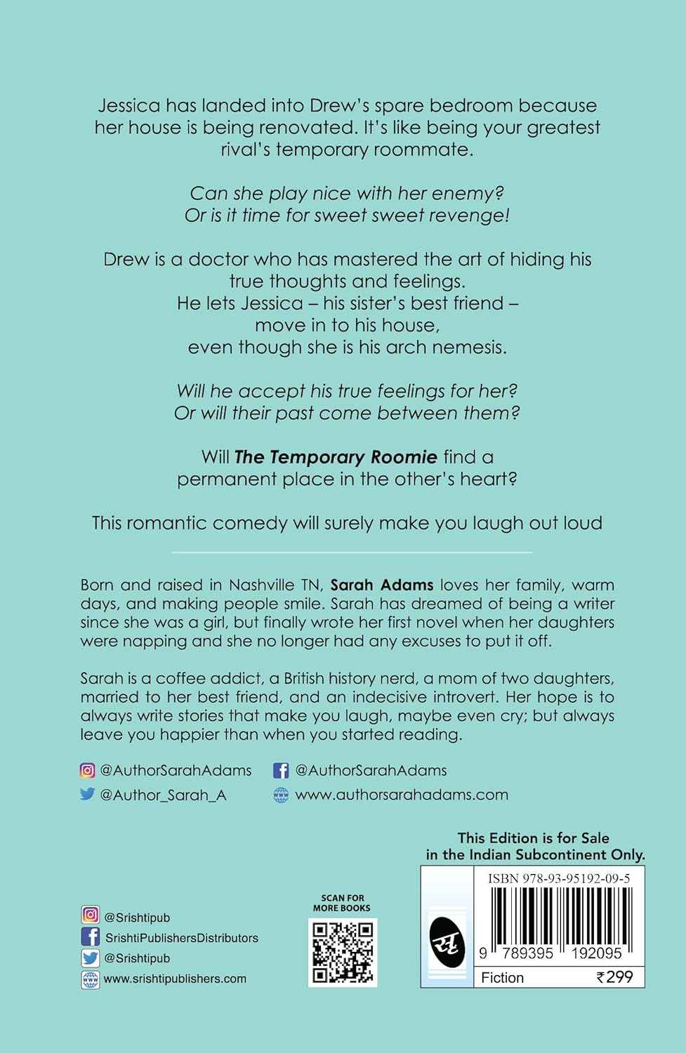 The Temporary Roomie (Paperback) – Sarah Adams
