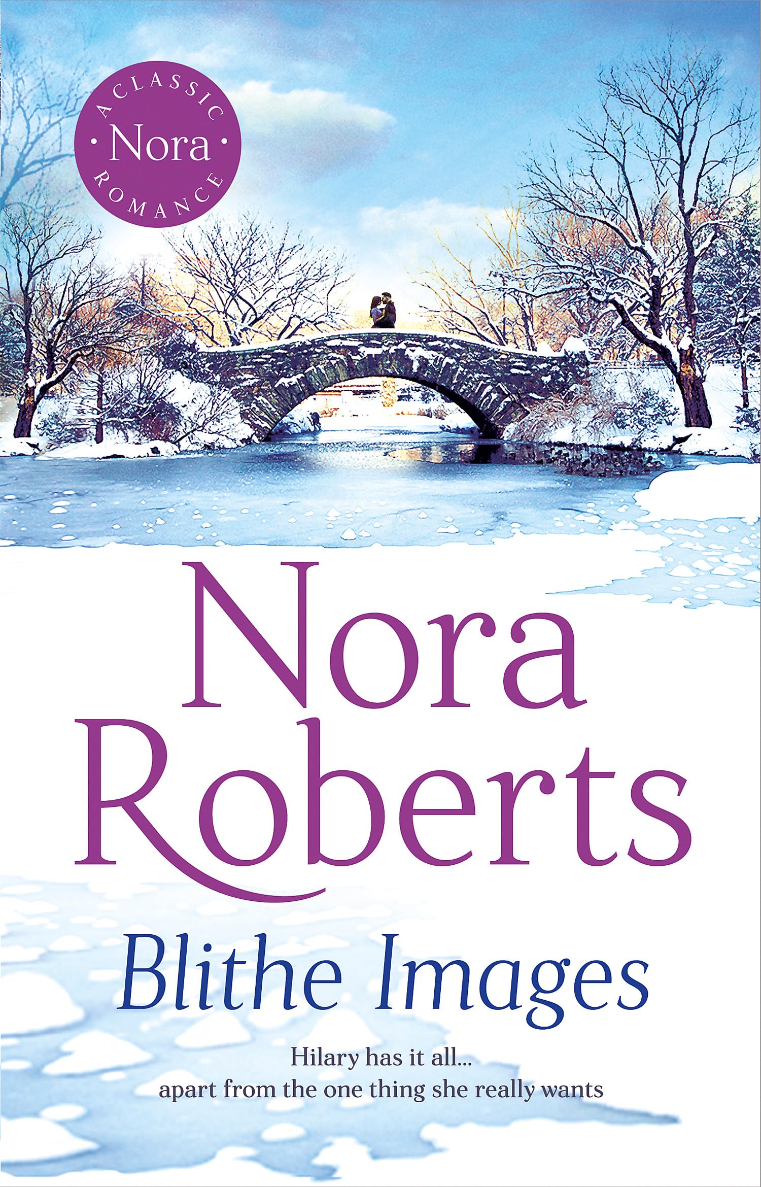 Front cover of the book 'Blithe Images' by Nora Roberts.