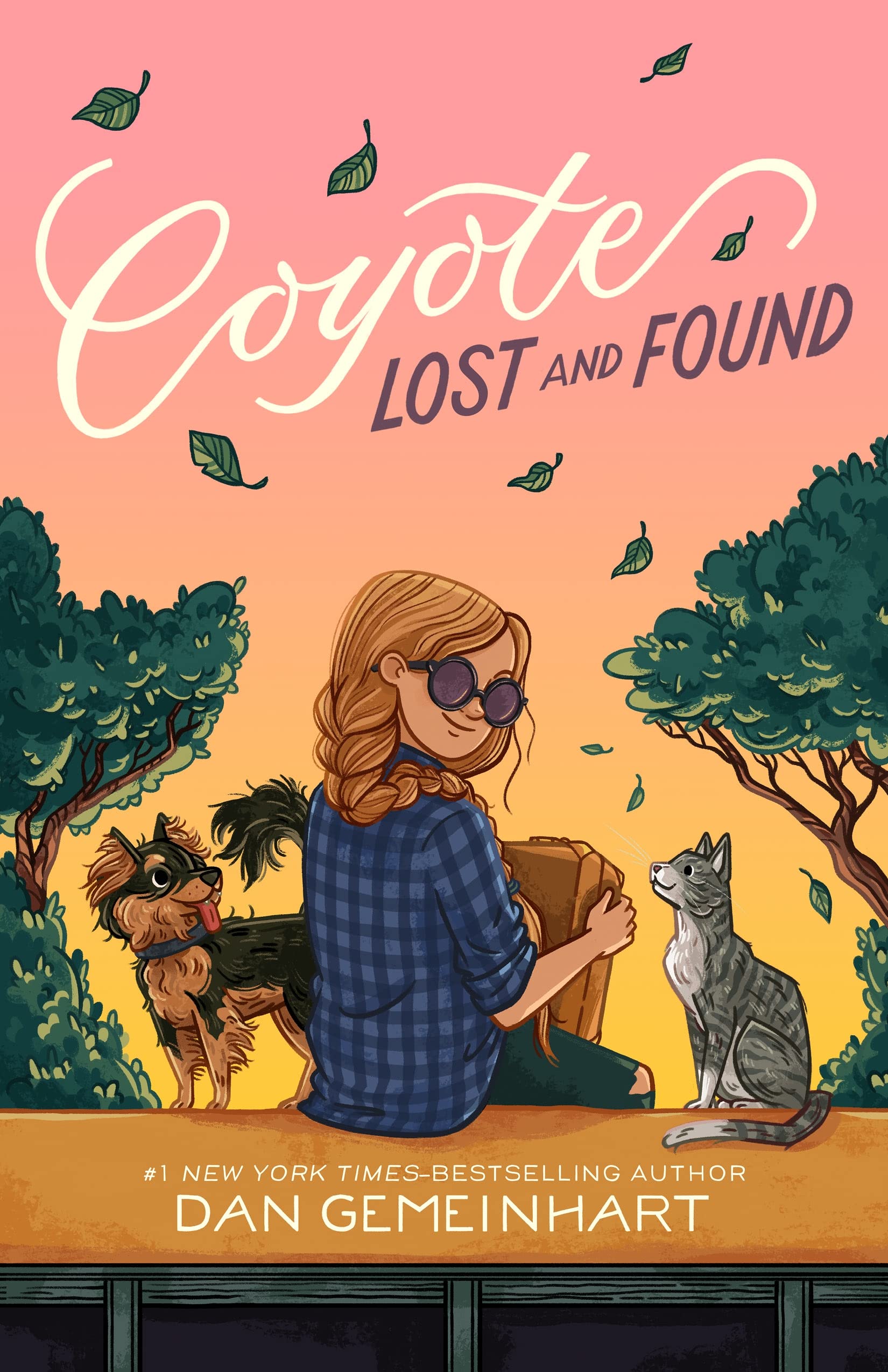 Front cover of the book 'Coyote Lost and Found (Coyote Sunrise)' by Dan Gemeinhart.