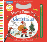 Front cover of the book 'Christmas Magic Painting' by Axel Scheffler.