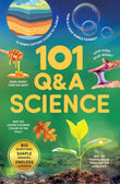 Front cover of the book '101 Q&A Series - Science: Encyclopedia for Kids I Amazing Questions and Answers I Knowledge Book with Simple Explanation' by Penguin.