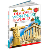 Front cover of the book 'Discover Wonders Of The World' by Brijbasi Art Press Ltd..