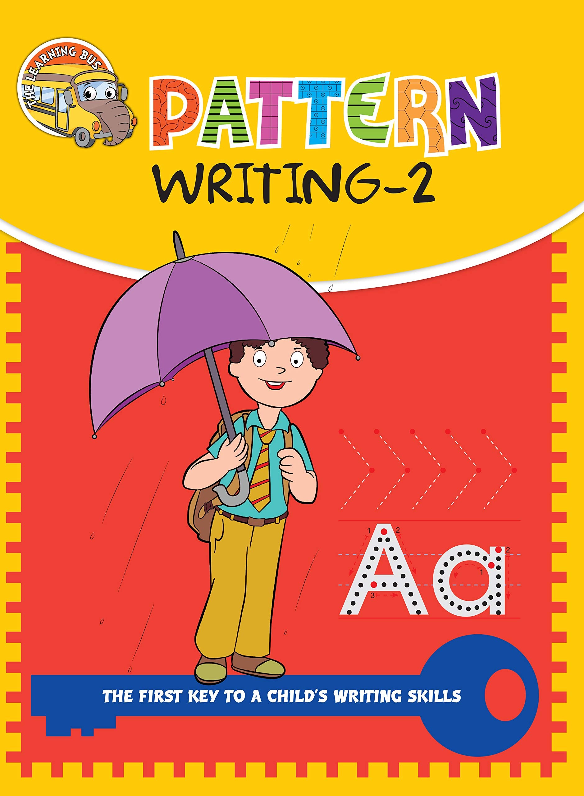 Front cover of the book 'PATTERN WRITING - 2' by Omkidz.