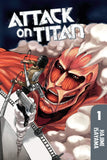 Front cover of the book 'Attack on Titan 1' by Hajime Isayama.