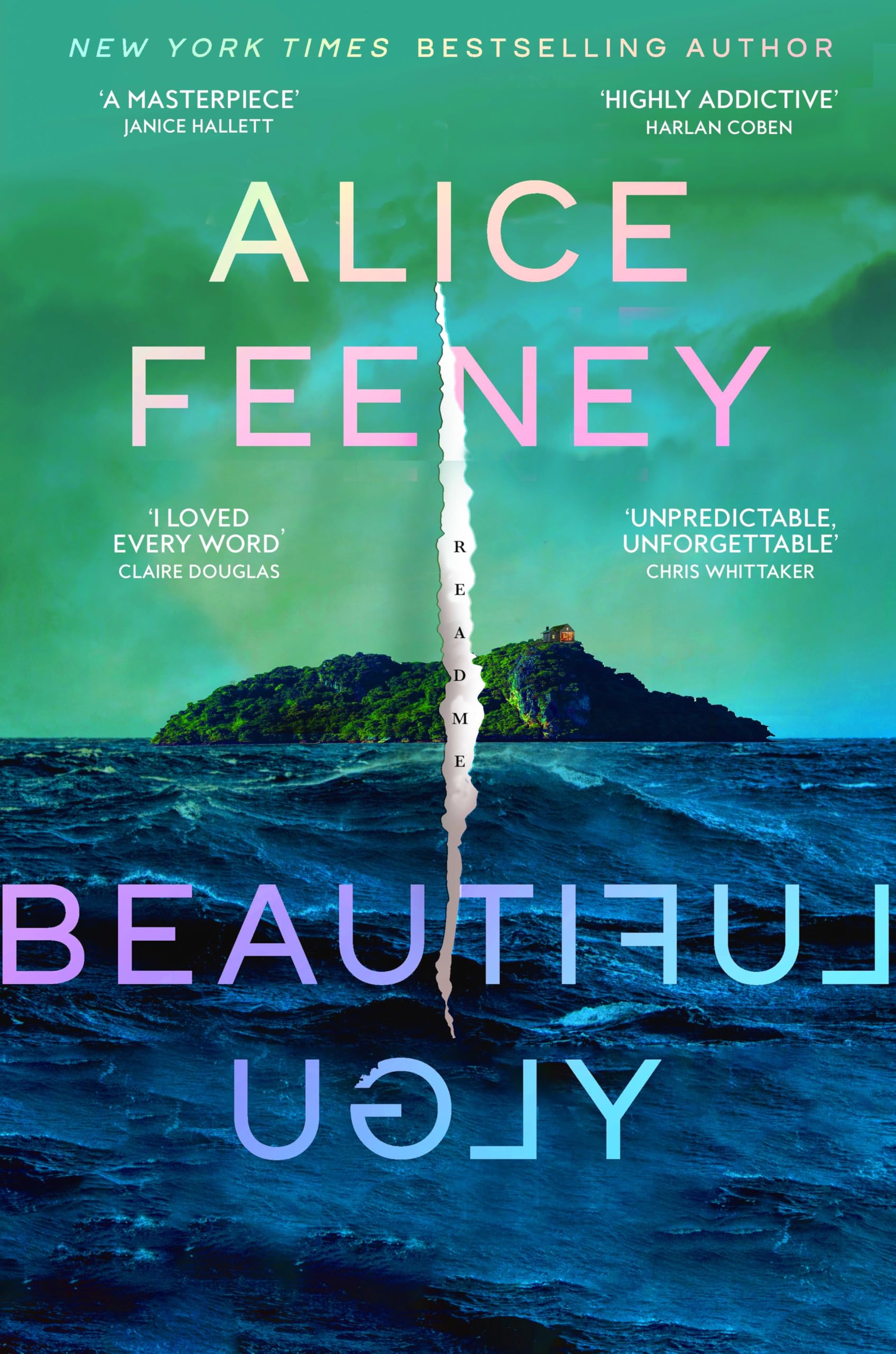 Front cover of the book 'Beautiful Ugly (International Edition)' by Alice Feeney.