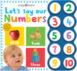 Front cover of the book 'Simple First Words Let's Say Our Numbers' by Roger Priddy.