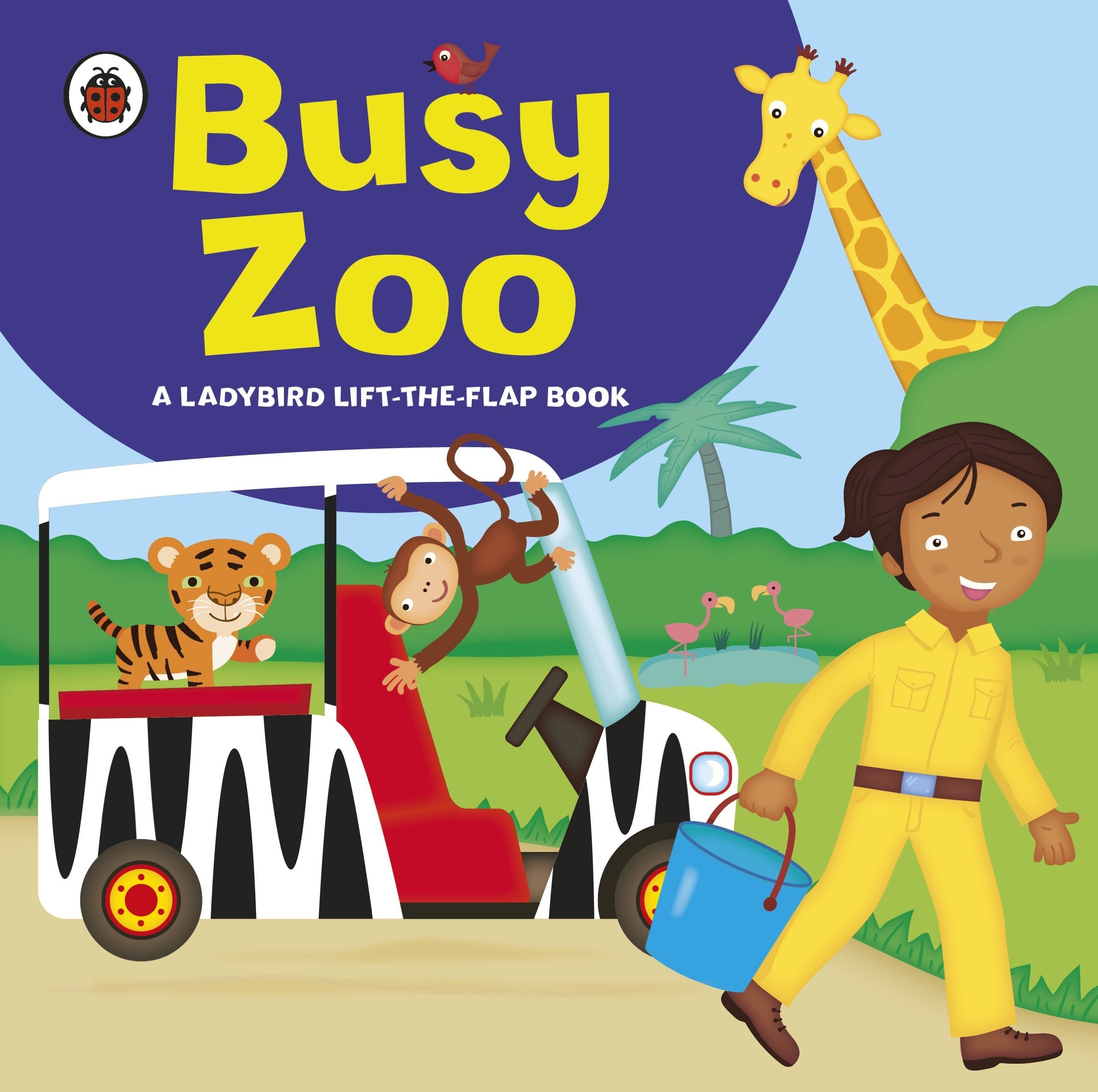 Front cover of the book 'Busy Zoo' by Ladybird.