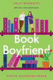 Front cover of the book 'Pan Book Boyfriend.' by Emily Wibberley and Austin Siegemund-Broka.