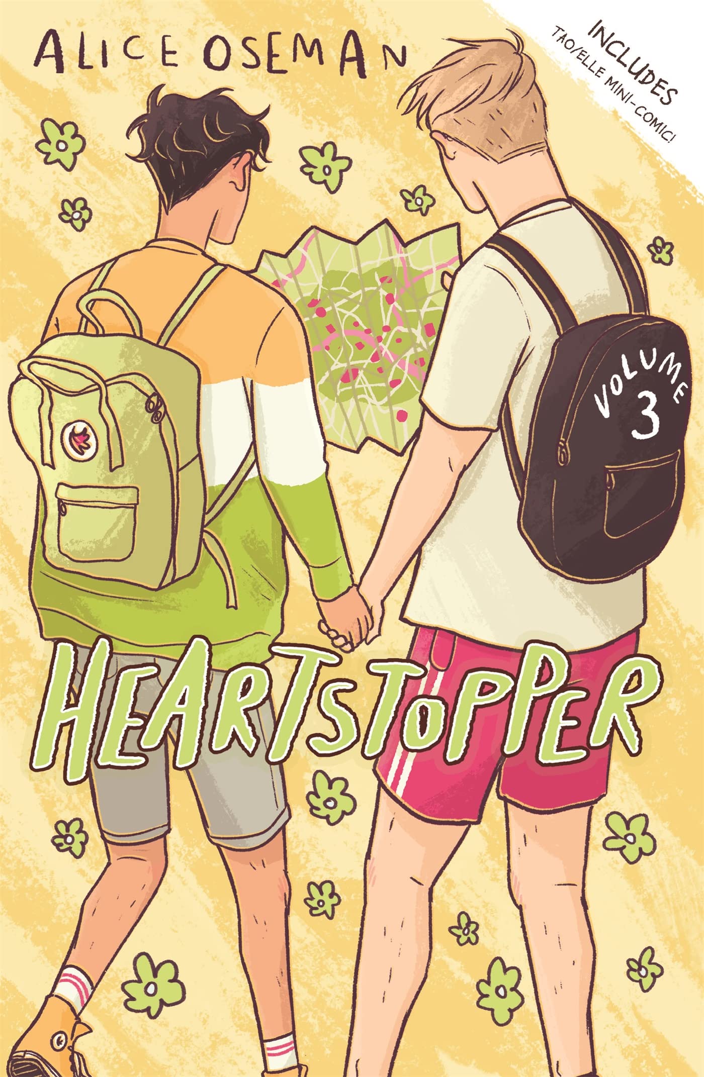 Front cover of the book 'Heartstopper volume 3' by Oseman Alice.