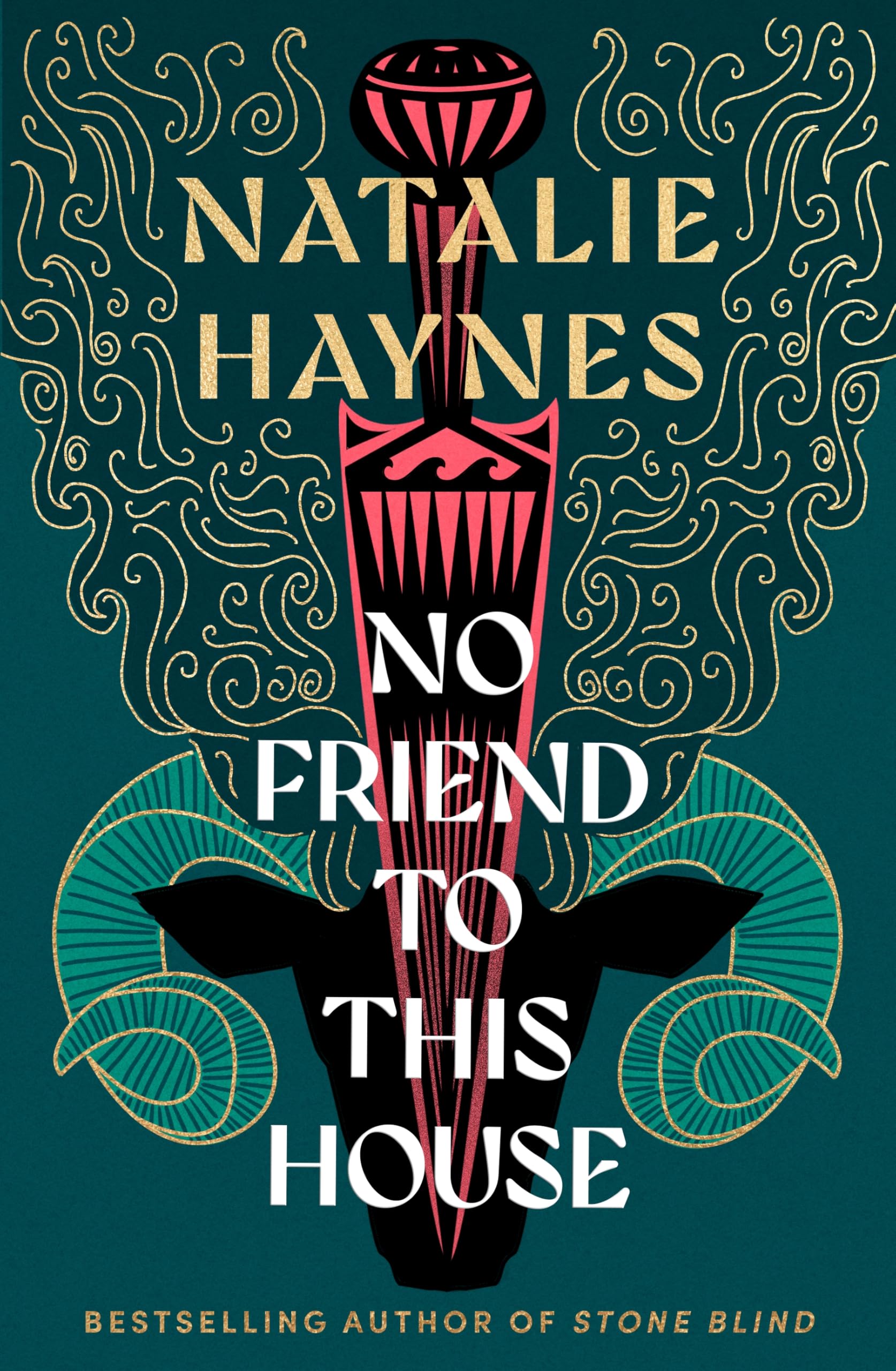 Front cover of the book 'No friend to this house' by Natalie Haynes.