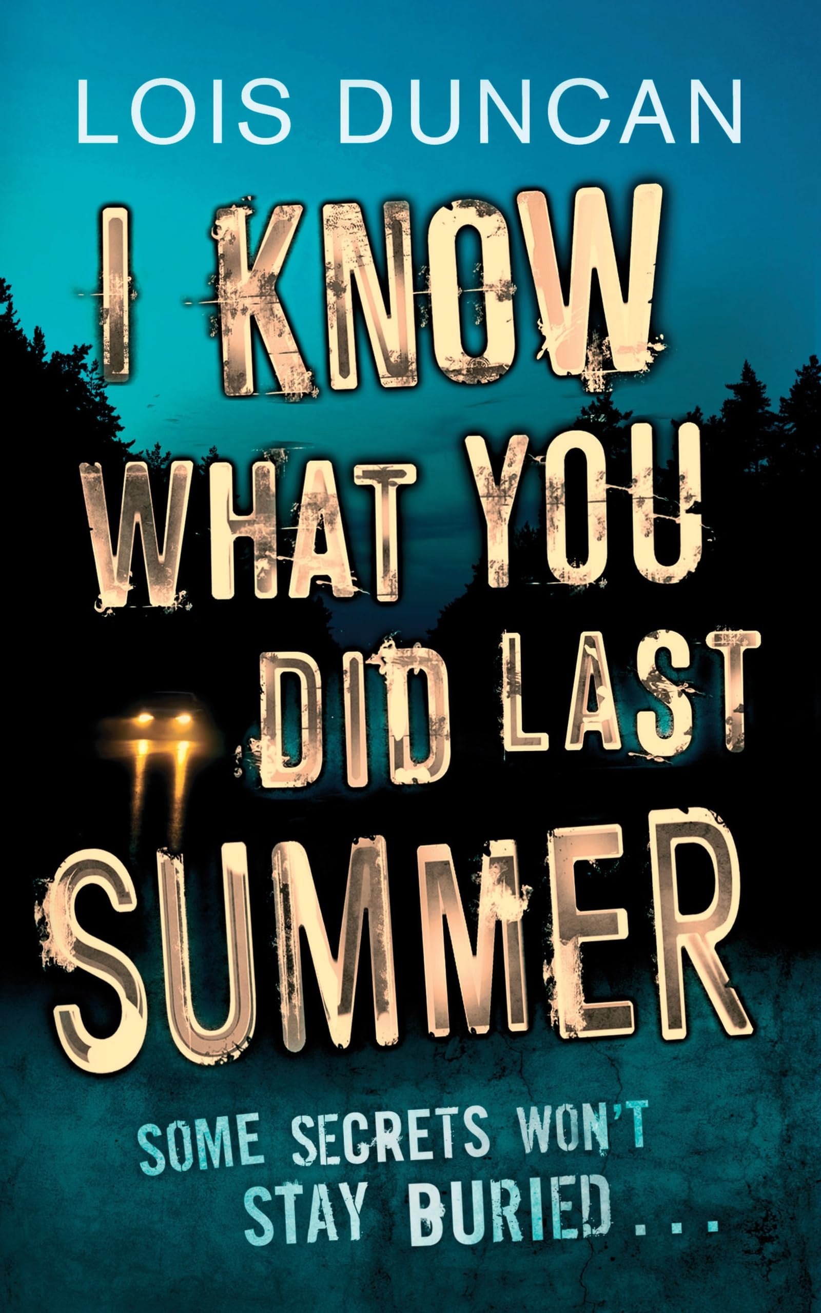 Front cover of the book 'I Know What You Did Last Summer' by Duncan Lois.