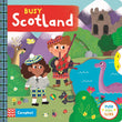 Front cover of the book 'Busy Scotland (50) (Busy Books)' by Genie Espinosa.