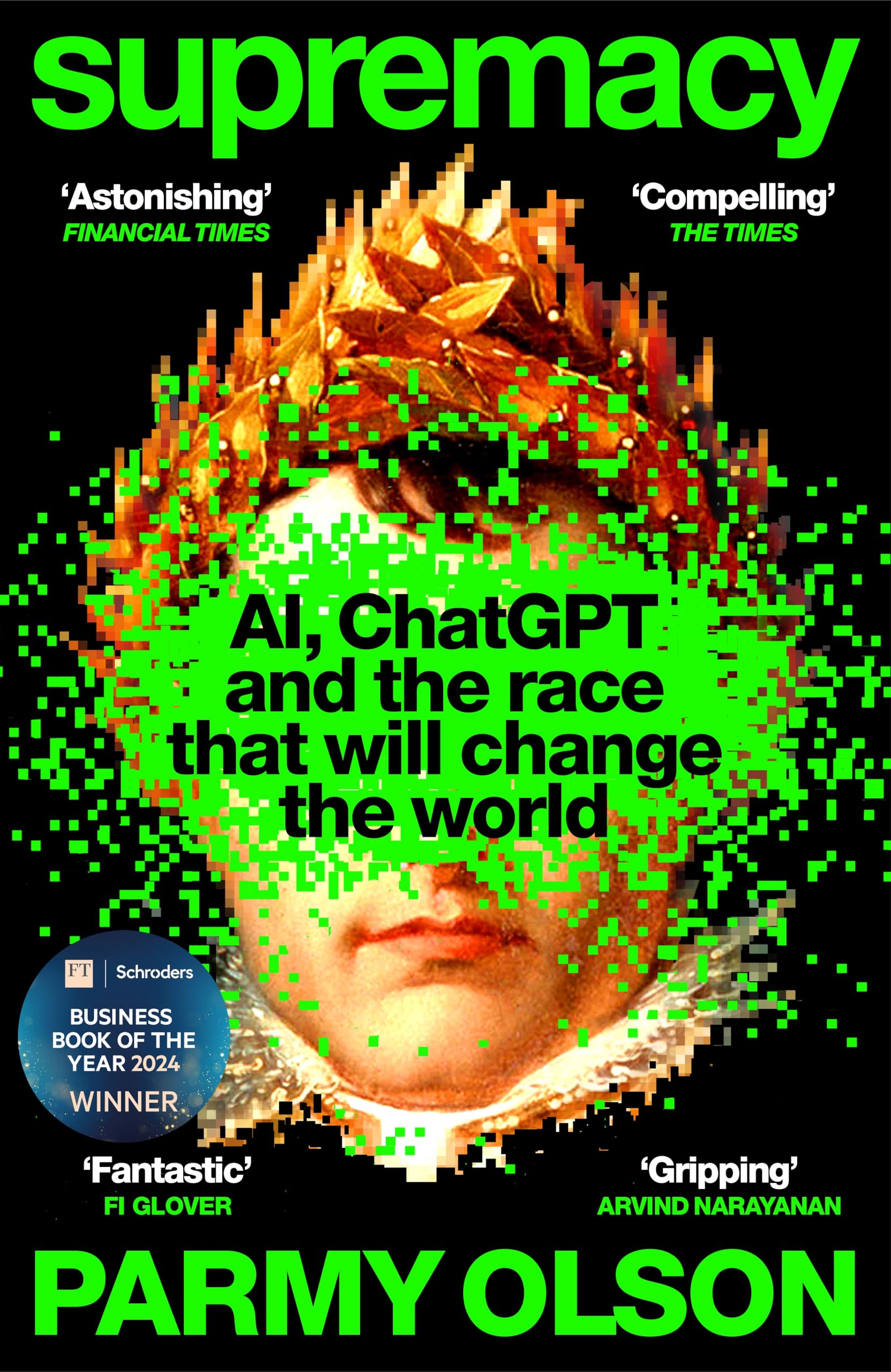 Front cover of the book 'Supremacy' by Parmy Olson.