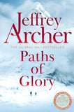 Front cover of the book 'Paths of Glory' by Jeffrey Archer.