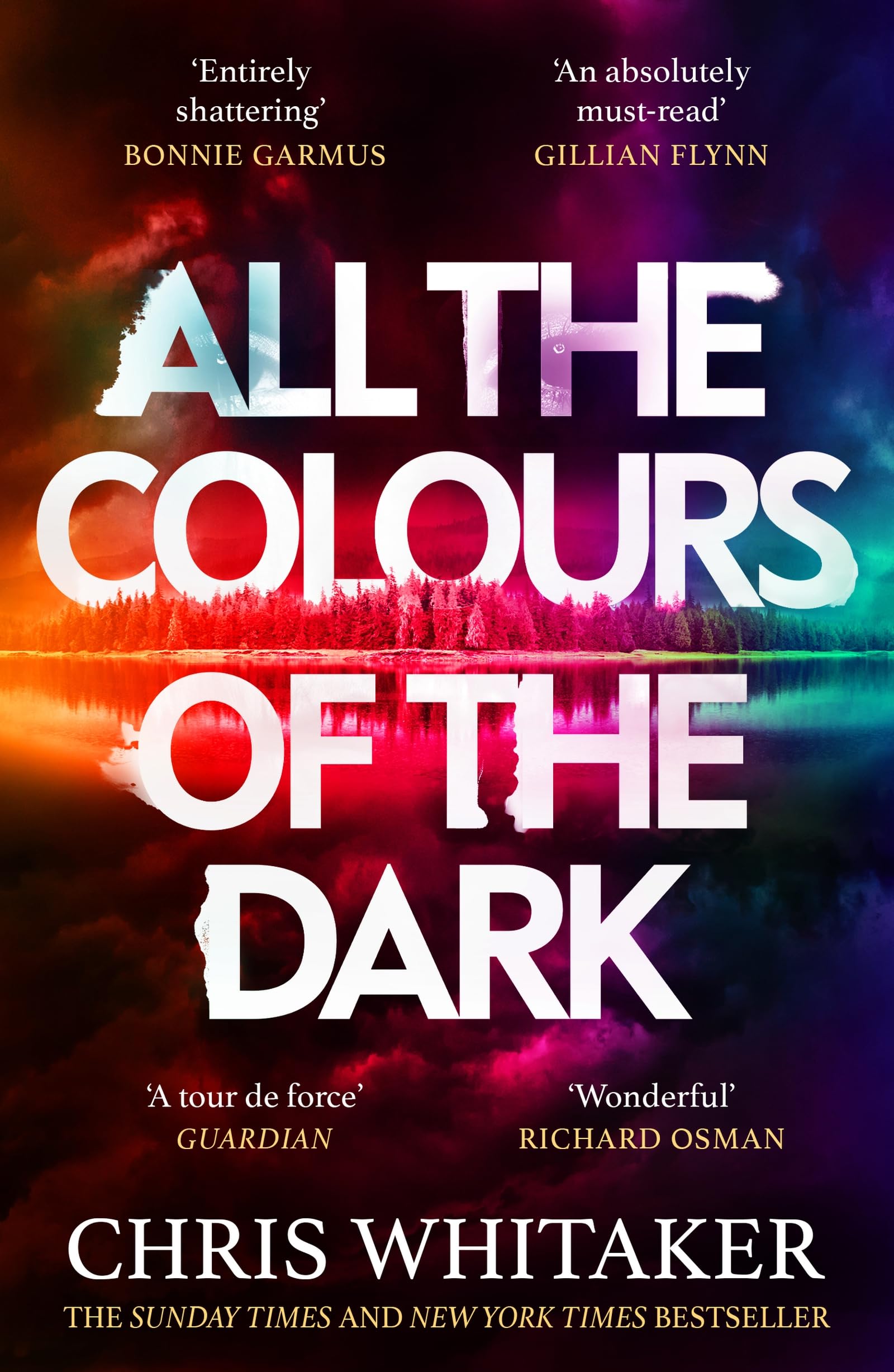 Front cover of the book 'All the colours of the dark' by Chris Whitaker.