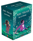 Front cover of the book 'Aru Shah (Set of 4 books)' by Roshani Chokshi.