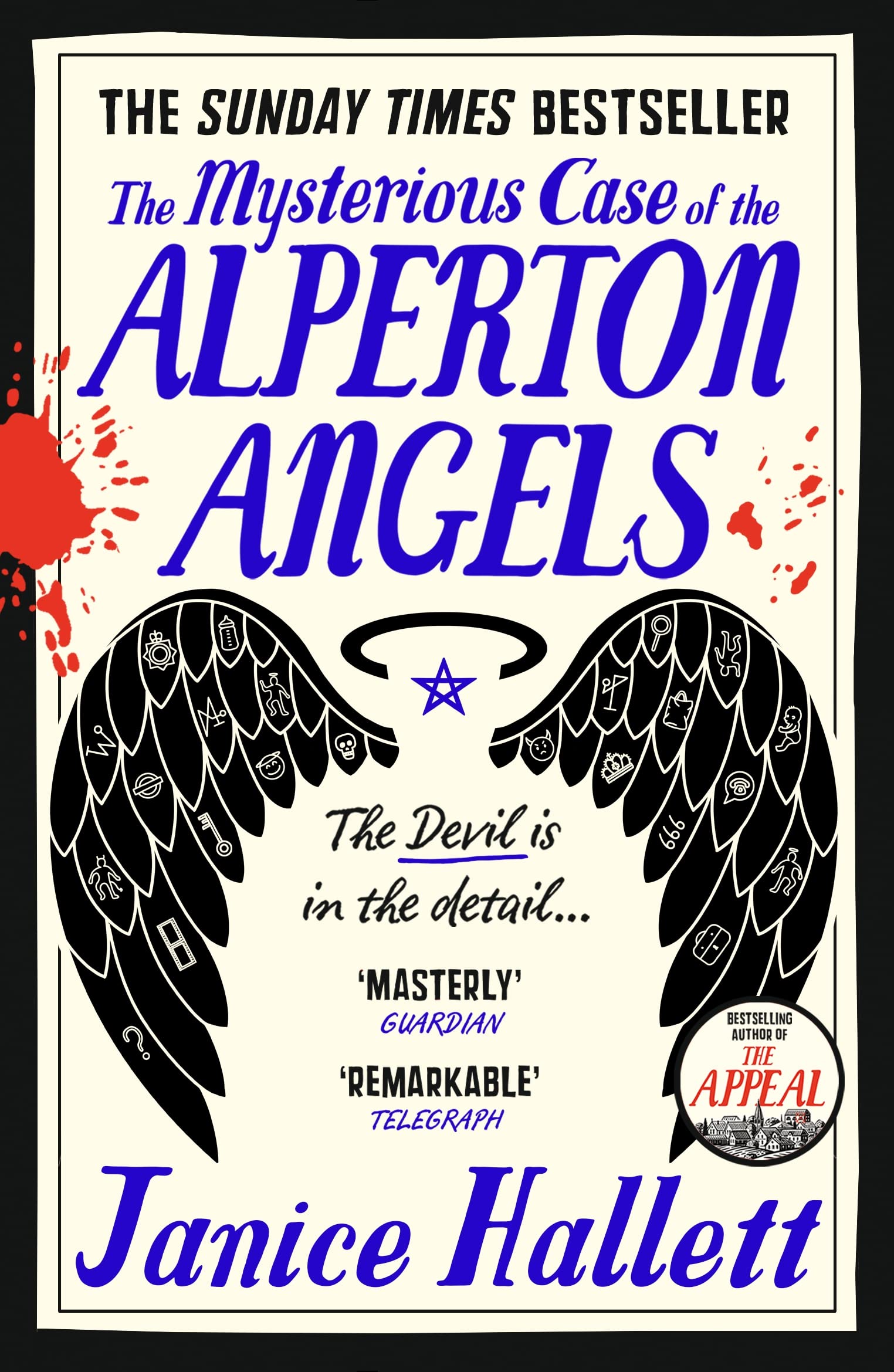 Front cover of the book 'The Mysterious Case of the Alperton Angels: the Bestselling Richard & Judy Book Club Pick' by Hallett, Janice.
