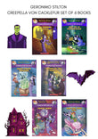 Front cover of the book 'GERONIMO STILTON CREEPELLA VON CACKLEFUR SET OF 6 BOOKS GERONIMO STILTON' by Geronimo Stilton.