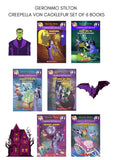Front cover of the book 'GERONIMO STILTON CREEPELLA VON CACKLEFUR SET OF 6 BOOKS GERONIMO STILTON' by Geronimo Stilton.
