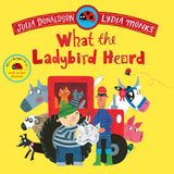 Front cover of the book 'What the Ladybird Heard' by Julia Donaldson.