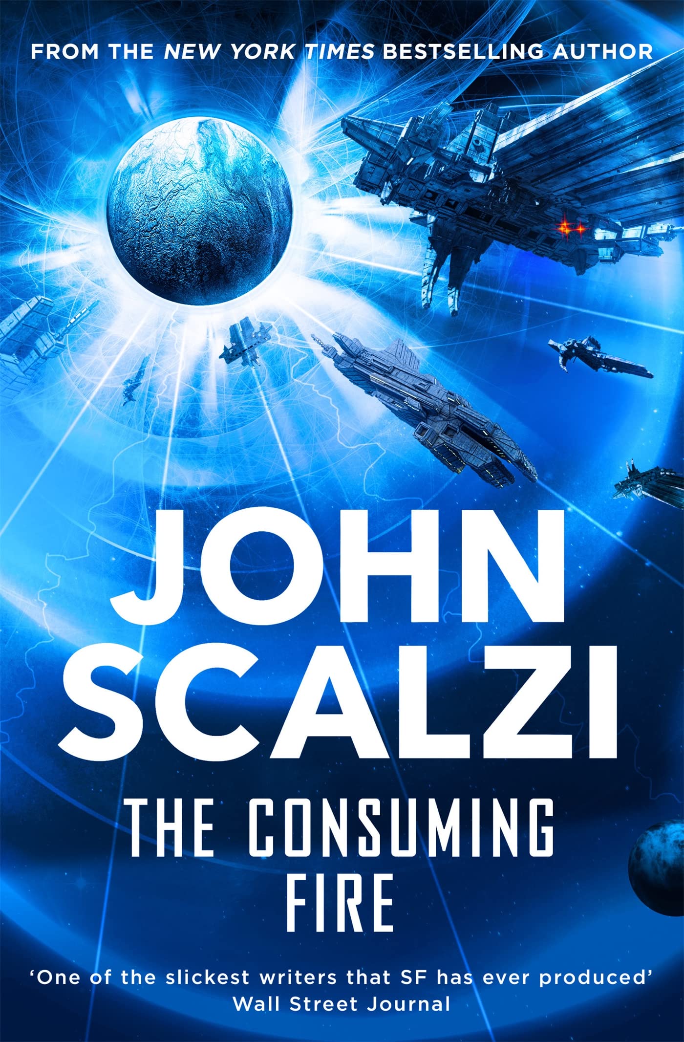 Front cover of the book 'Consuming Fire' by John Scalzi.