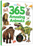 Front cover of the book '365 Amazing Animals' by Pegasus.