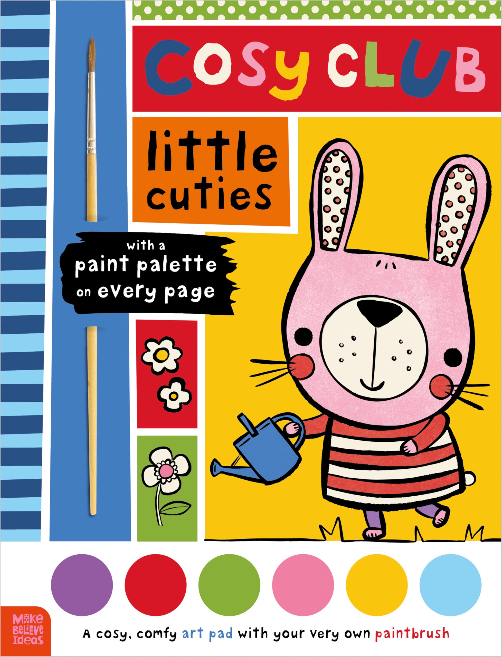 Front cover of the book 'Cosy Club Little Cuties' by Sophie Collingwood.