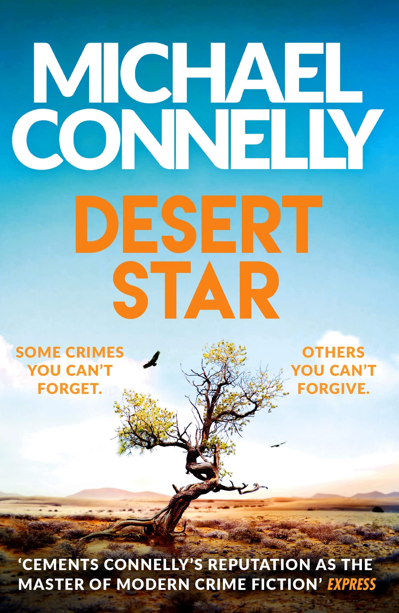 Front cover of the book 'Desert star' by Michael Connelly.