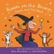 Front cover of the book 'Room on the Broom Touch and Feel Book' by Julia Donaldson.